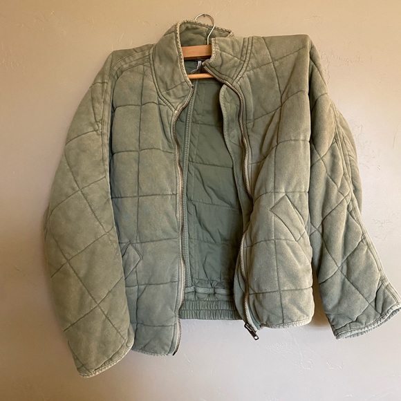 Free People Jackets & Blazers - Free People Dolman Quilted Knit Jacket